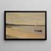 Ships in the Brest Roadstead - Jeanne Jégou-Cadart — framed artwork on a wall
