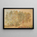 Landscape lake scene painting - Jeanne Jégou-Cadart — framed artwork on a wall