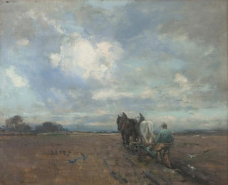 Labourage des bœufs - Jeannie Grant Stevenson — artwork view