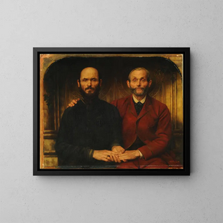 Friendship - Jef Leempoels — framed artwork on a wall