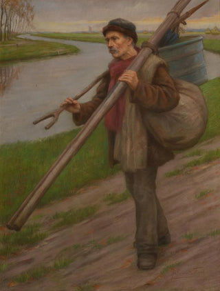 Jef Van de Fackere - De palingvisser.webp