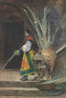 Palm Sunday in Spain - Jehan Georges Vibert — artwork view
