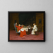 Sermon sur l'abstinence - Jehan Georges Vibert — framed artwork on a wall