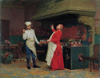 La sauce merveilleuse - Jehan Georges Vibert — artwork view