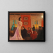 Summer Variety Painting - Jens Birkholm — framed artwork on a wall