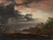 Thunderstorm falling into the sea - Jens Juel — artwork view