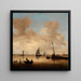 Lac tranquille - Jeronymus van Diest — framed artwork on a wall