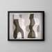 Formes superposées - Jessica Dismorr — framed artwork on a wall