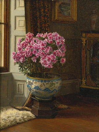 Jessica Hayllar - A Double Pink Azalea.webp
