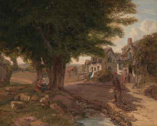 Village Scene - Jessica Landseer — artwork view