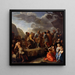 Jethro advising Moses - Jan van Bronchorst — framed artwork on a wall