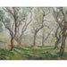 Reproduction of the painting Young Girl Sleeping under the Trees - Henri Lebasque