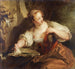 Young woman at a fountain - François Lemoyne — artwork view
