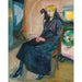 Reproduction of the painting Young Woman Sitting - Edvard Munch