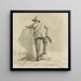 Young man resting seen from behind - Johann Bernard Klombeek — wall display of the artwork