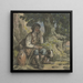 Young man under a tree with a dog and a jug - Anthony Andriessen — framed artwork on a wall