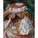 Reproduction of the painting Young Girls Reading - Pierre-Auguste Renoir