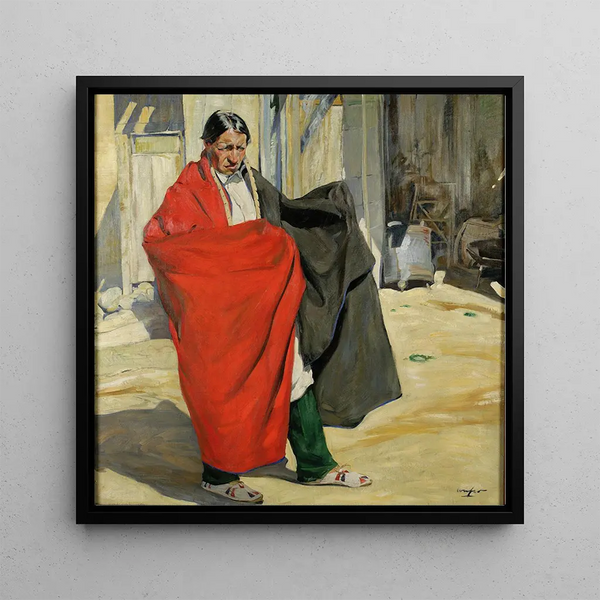 Jim - Walter Ufer — framed artwork on a wall