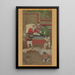 Les dix rois des enfers 3 - Jin Chushi — framed artwork on a wall