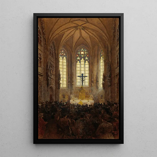 Jindich Tomec - Solemn Mass in the Hofburg chapel.webp