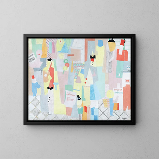 Carnival of Nice - Jindřich Štyrský — framed artwork on a wall