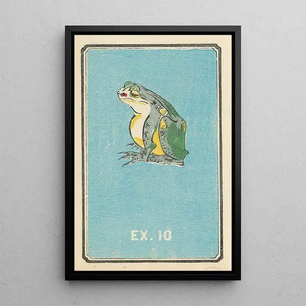 Catalogue illustré des obus de jour Ex 10 - Jinta Hirayama — framed artwork on a wall