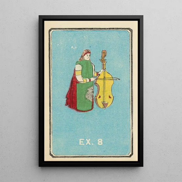 Catalogue illustré des obus de jour Ex 8 - Jinta Hirayama — framed artwork on a wall