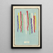 Catalogue illustré des obus de jour No 10 - Jinta Hirayama — framed artwork on a wall