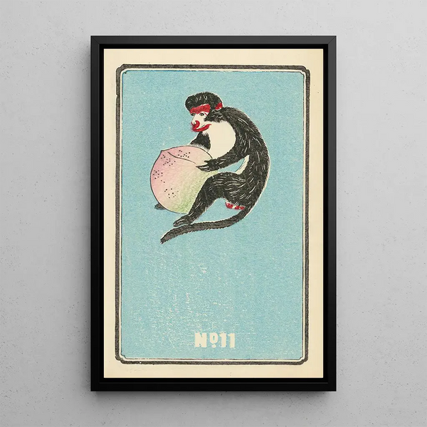 Catalogue illustré des obus de jour No 11 - Jinta Hirayama — framed artwork on a wall