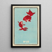 Illustrated catalog painting of day shells No 24 - Jinta Hirayama — framed artwork on a wall