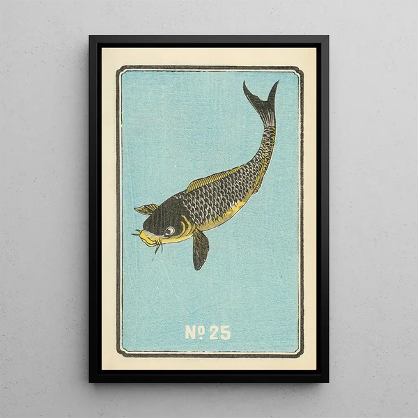 Catalogue illustré des obus de jour No 25 - Jinta Hirayama — framed artwork on a wall