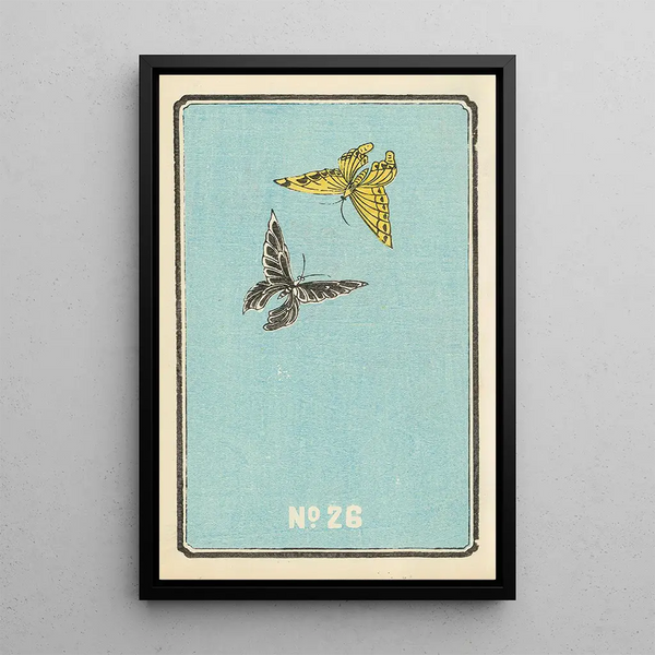 Catalogue illustré des obus de jour No 26 - Jinta Hirayama — framed artwork on a wall