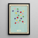 Catalogue illustré des obus de jour No 28 - Jinta Hirayama — framed artwork on a wall