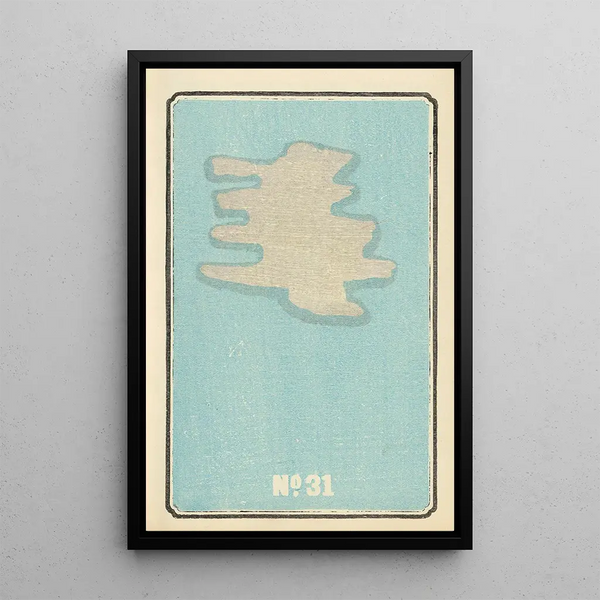 Catalogue illustré des obus de jour No 31 - Jinta Hirayama — framed artwork on a wall