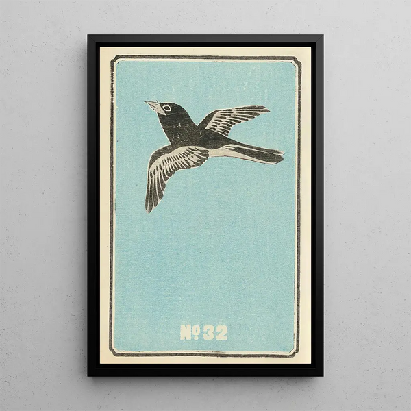 Catalogue illustré des obus de jour No 32 - Jinta Hirayama — framed artwork on a wall