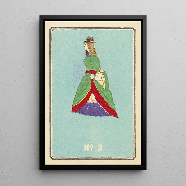 Catalogue illustré des obus de jour No 3 - Jinta Hirayama — framed artwork on a wall