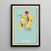 Illustrated Catalog Painting of Day Shells No 40 - Jinta Hirayama — framed artwork on a wall
