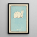 Illustrated Catalogue of Day Bombs No. 43 - Jinta Hirayama — framed artwork on a wall