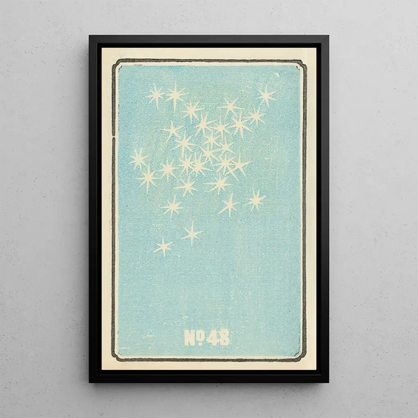 Catalogue illustré des bombes de jour n° 48 - Jinta Hirayama — framed artwork on a wall