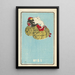 Catalogue illustré des bombes de jour n° 51 - Jinta Hirayama — framed artwork on a wall
