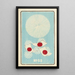 Catalogue illustré des bombes de jour n° 52 - Jinta Hirayama — framed artwork on a wall