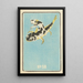Illustrated Catalogue of Day Bombs No. 58 - Jinta Hirayama — framed artwork on a wall
