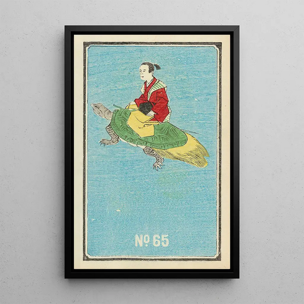 Catalogue illustré des bombes de jour n° 65 - Jinta Hirayama — framed artwork on a wall