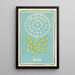 Catalogue illustré des bombes de jour n° 80 - Jinta Hirayama — framed artwork on a wall