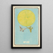 Catalogue illustré des bombes de jour n° 82 - Jinta Hirayama — framed artwork on a wall