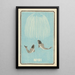 Catalogue illustré des bombes de jour n° 91 - Jinta Hirayama — framed artwork on a wall