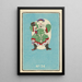 Catalogue illustré des bombes de jour n° 94 - Jinta Hirayama — framed artwork on a wall