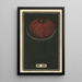 Fireworks Nocturnes No. 39 - Jinta Hirayama — framed artwork on a wall