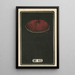 Fireworks Night No. 40 - Jinta Hirayama — framed artwork on a wall