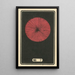 Fireworks Nocturnes No. 7 - Jinta Hirayama — framed artwork on a wall